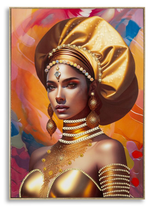 Pictura pe pânza cu Rama, Samira -b- cm 72x4,5x102 [1]