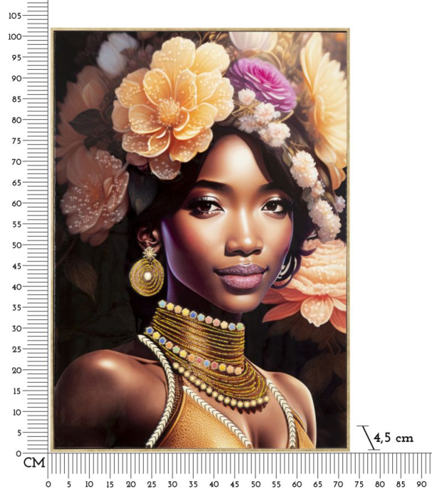 Pictura pe pânza cu Rama, Zena -a- cm 72x4,5x102 [8]