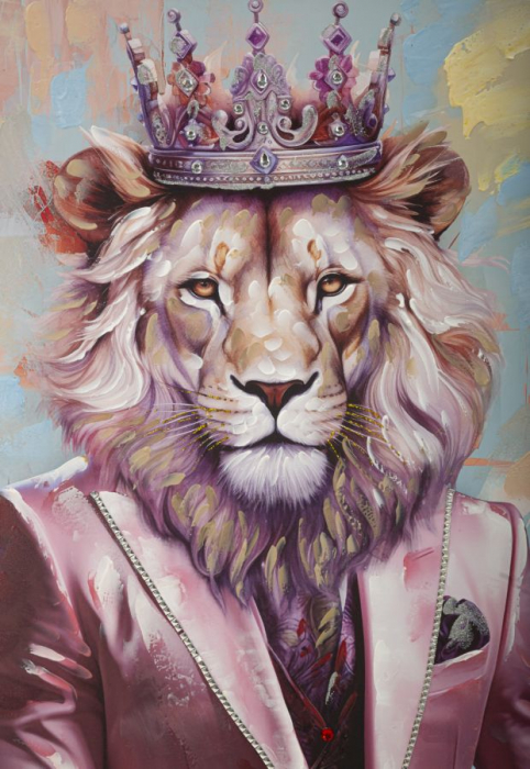 Pictură pe pânză KING -a- ramă inclusă 82x4,5x122 [3]