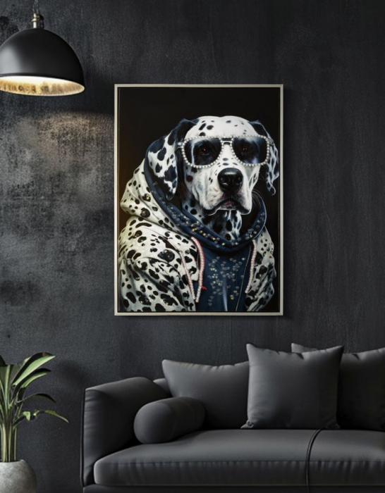 Pictură pe pânză lăcuită, EDVY ramă inclusă 53x3x73 cm [6]