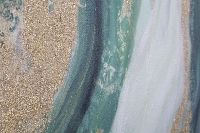 Pictura pe pânza, verde 80x2,8x100 cm [4]