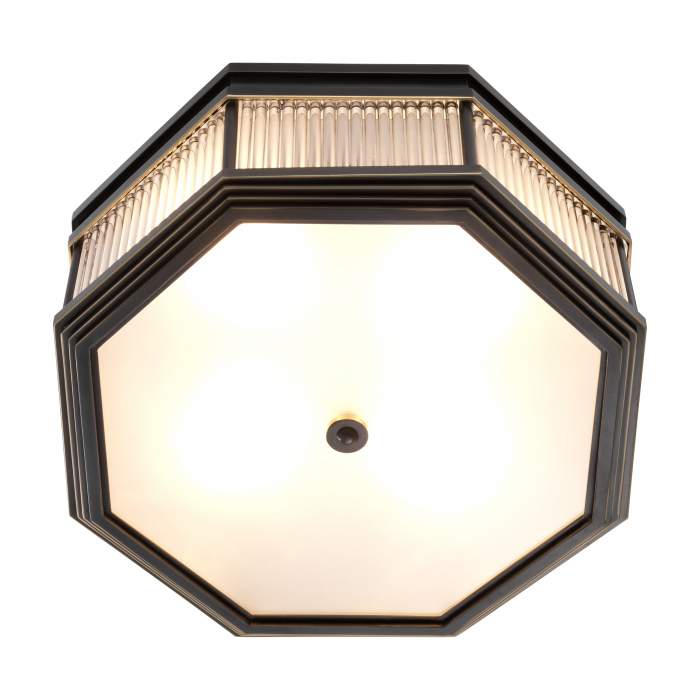 Plafoniera Bagatelle, finisaj bronz, Dims: W. 40.5 | D. 40.5 | H. 18  (CM) [2]
