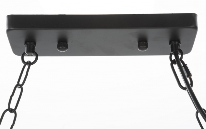 Plafoniera Cupa/Franghie 3 Lumini, Cm 84X20X88 [3]