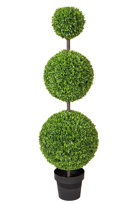Planta artificiala in ghiveci BUCHSBAUM, fibre sintetice/plastic, 120 cm [2]