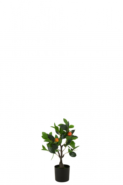 Planta artificiala, Material sintetic, Verde, 28x28x62