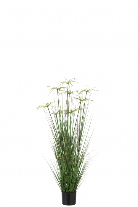 Planta artificiala, Material sintetic, Verde, 30x30x132