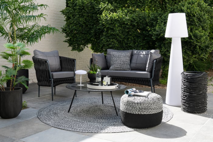 Planta artificiala, Material sintetic, Verde, 75x75x112 [1]