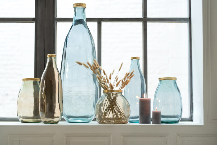 Planta, Fibre naturale, Natural, 16x16x84 [3]