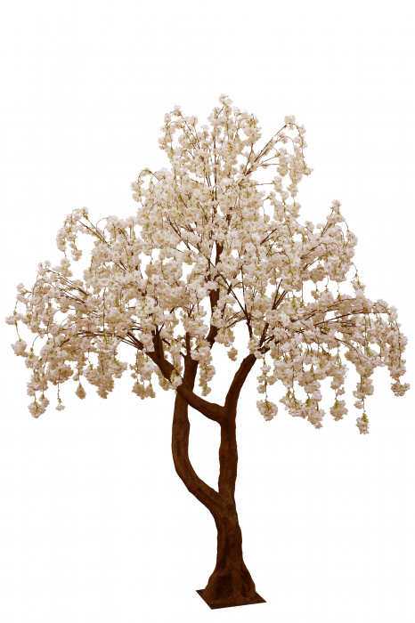 Copac artificial Blossom, Material sintetic, Bej, 316x235x230 cm