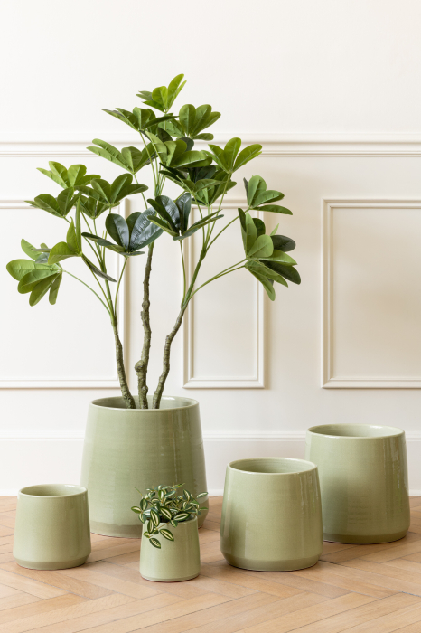 Planta, Material sintetic, Verde, 27x27x110 [3]