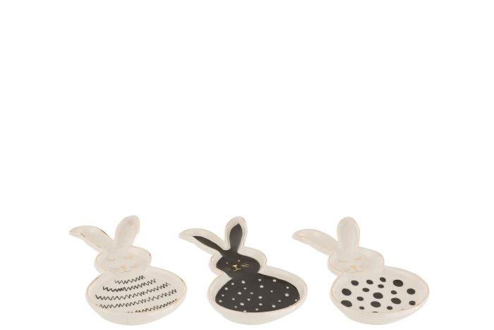 Platou, Rabbit Ceramica Ass3 [1]