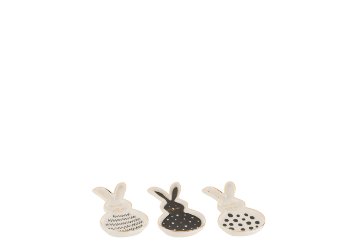 Platou, Rabbit Ceramica Ass3 [1]