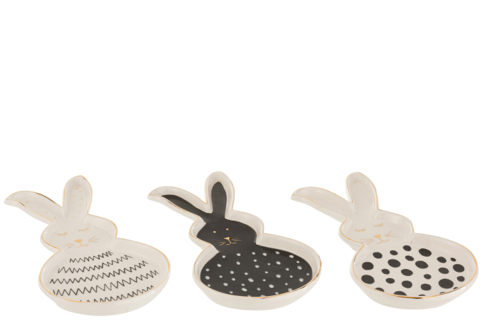 Platou, Rabbit Ceramica Ass3 [1]