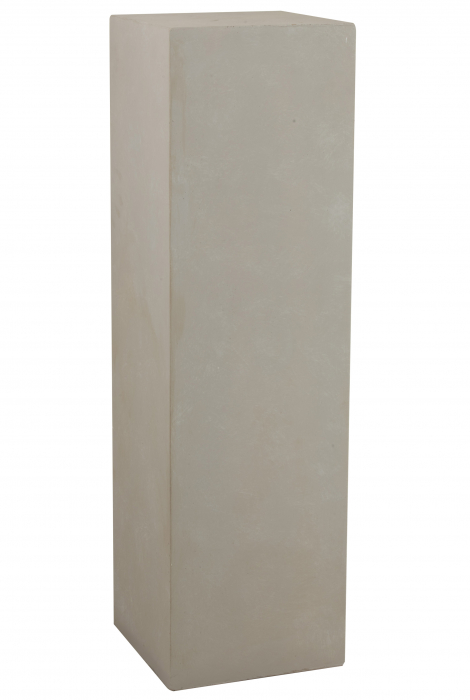 Postament, Ceramica, Bej, 35x35x121 cm