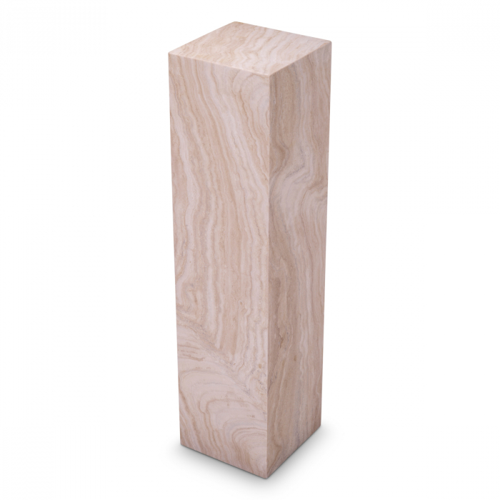 Postament Lucca L travertin, Dims: L. 30 | W. 30 | H. 120  (CM) [2]