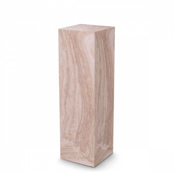 Postament Lucca M travertin, Dims: L. 30 | W. 30 | H. 100  (CM) [1]