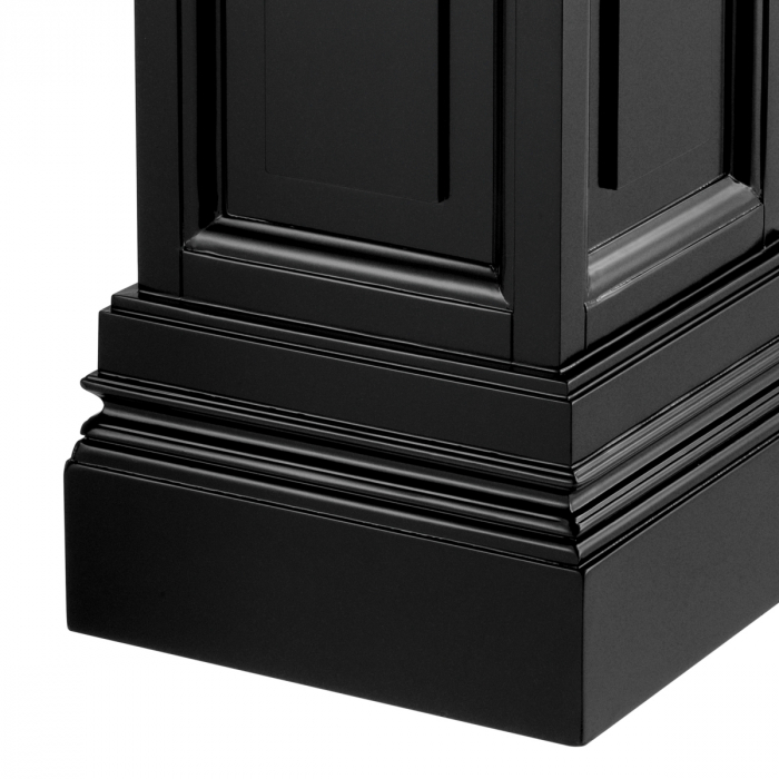 Postament Salvatore finisaj negru cerat 100 cm, Dims: L. 33 | W. 33 | H. 100  (CM) [3]