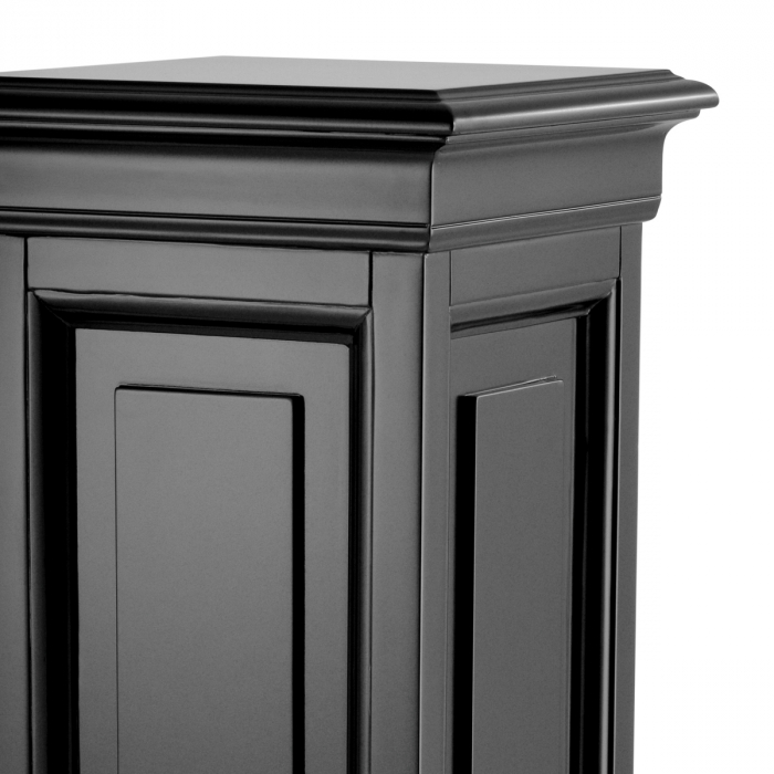 Postament Salvatore finisaj negru cerat 120 cm, Dims: L. 33 | W. 33 | H. 120  (CM) [2]