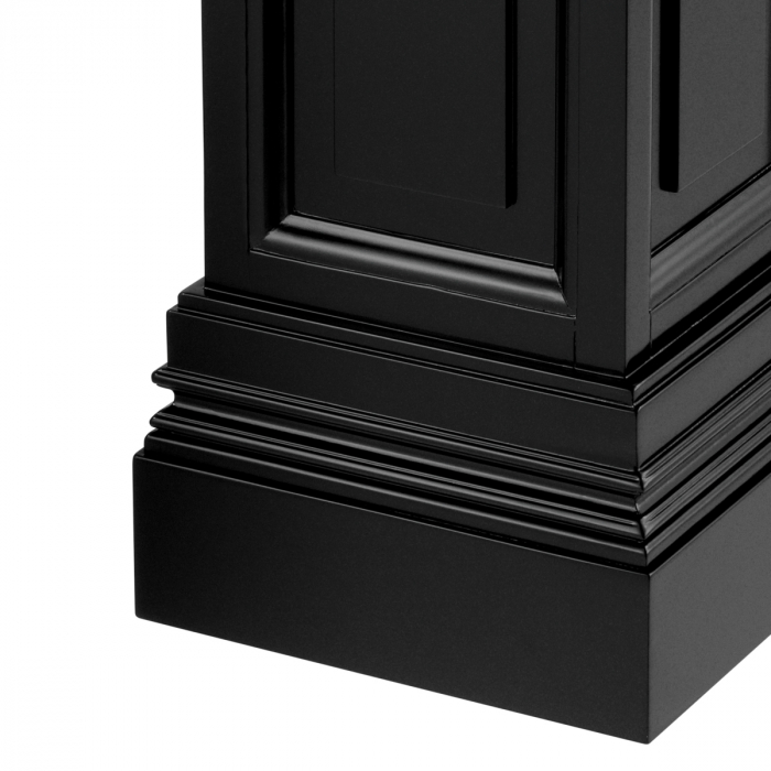 Postament Salvatore finisaj negru cerat 120 cm, Dims: L. 33 | W. 33 | H. 120  (CM) [3]