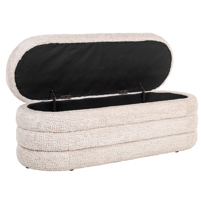 Puf Camile (Be Lovely 11 crem), Dims: 48.0 x 130.0 x 45.0 cm [4]