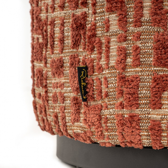 Puf Lexie 45Ø (Dalia 511 Terra), Dims: 47.0 x 45.0 x 45.0 cm [2]