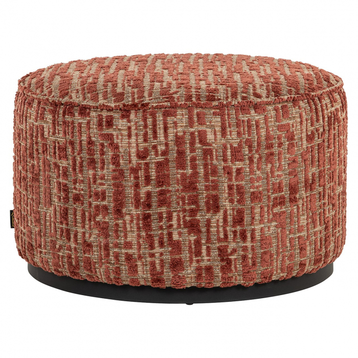 Puf Lexie 70Ø(Dalia 511 Terra), Dims: 43.0 x 70.0 x 70.0 cm [1]