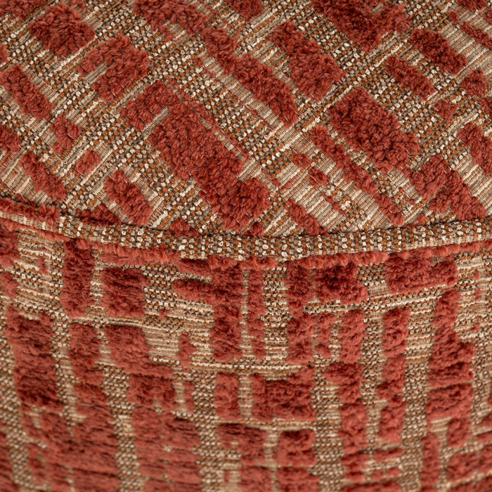Puf Lexie 70Ø(Dalia 511 Terra), Dims: 43.0 x 70.0 x 70.0 cm [3]