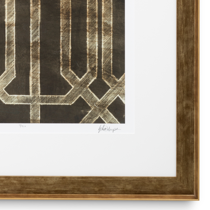 Print Trellis Pattern de Ethan Harper II set de 2 |W. 78.5 | D. 4 | H. 93.5 cm | per frame [3]
