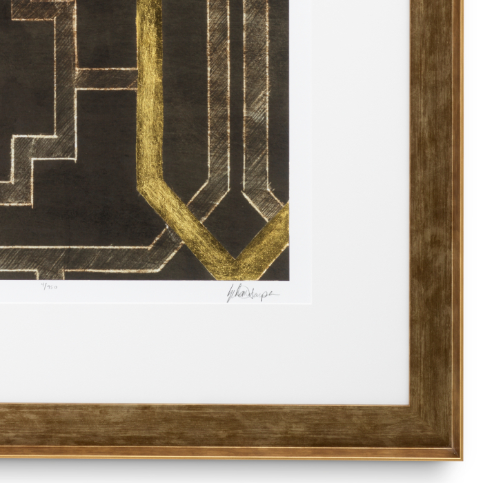 Print Trellis Pattern de Ethan Harper II set de 2 |W. 78.5 | D. 4 | H. 93.5 cm | per frame [4]