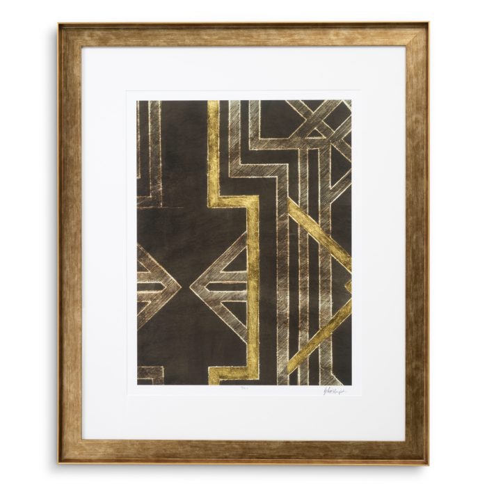 Print Trellis Pattern de Ethan Harper, set de 2 |W. 78.5 | D. 4 | H. 93.5 cm | per frame [3]