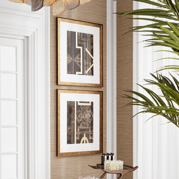 Print Trellis Pattern de Ethan Harper, set de 2 |W. 78.5 | D. 4 | H. 93.5 cm | per frame [2]