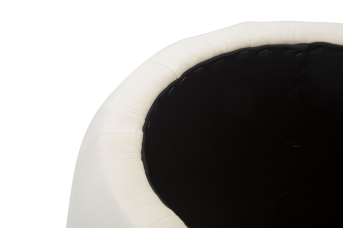 Puf crem/auriu Paris cm ø 43x43 [6]