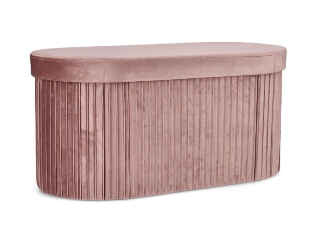 Puf Jocelyn, Velvet Antiq, 76x38x38 cm [1]