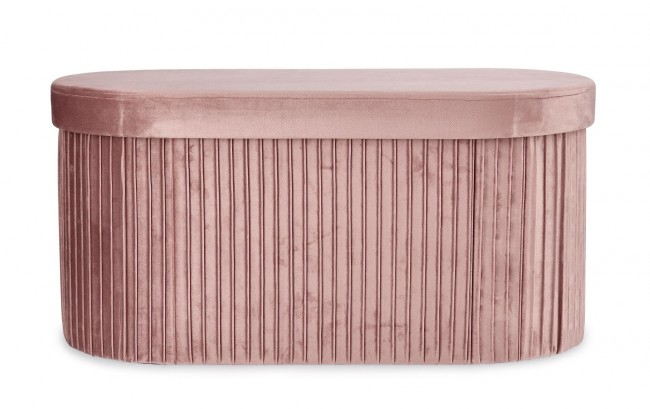 Puf Jocelyn, Velvet Antiq, 76x38x38 cm [2]