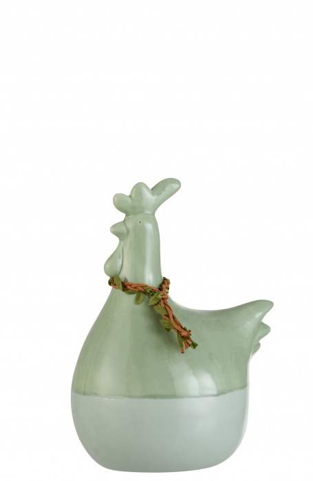 Pui, Ceramica, Verde, 26x16x26 cm Jolipa
