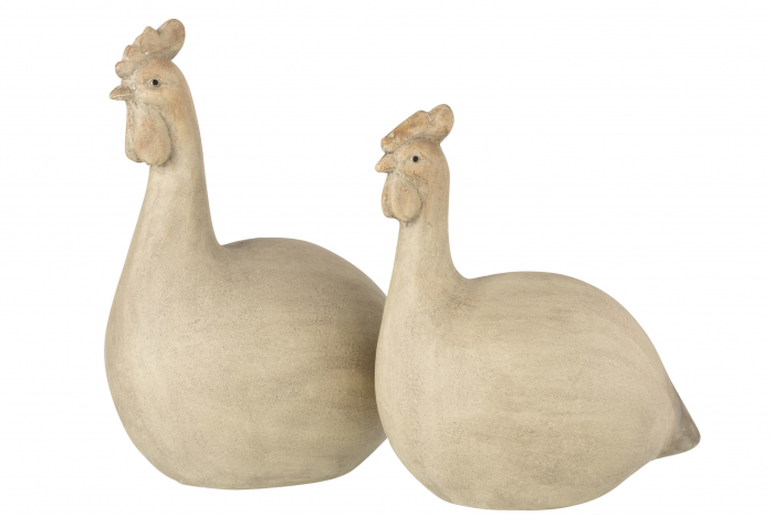 Decoratiune Pui, Compozit, Bej, 41.5x28x48 cm [2]