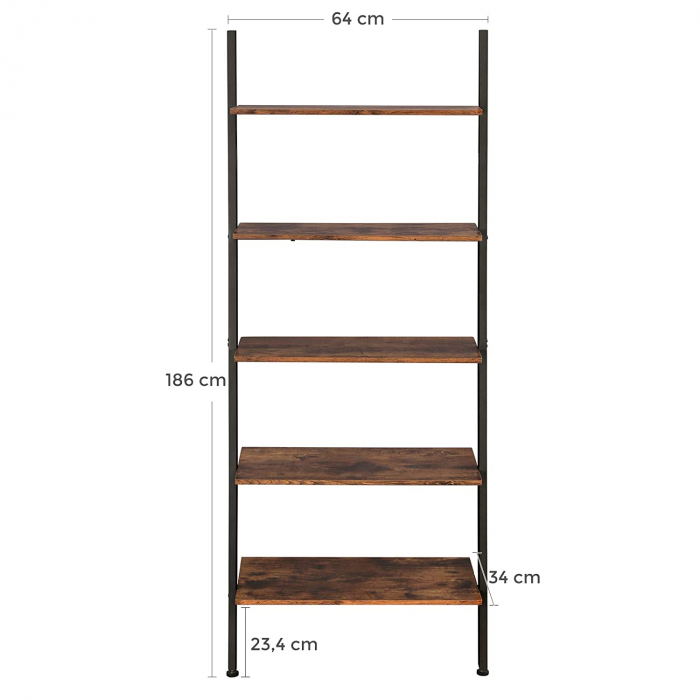Raf metal/pal, SONGMICS, 64*34*186cm [6]
