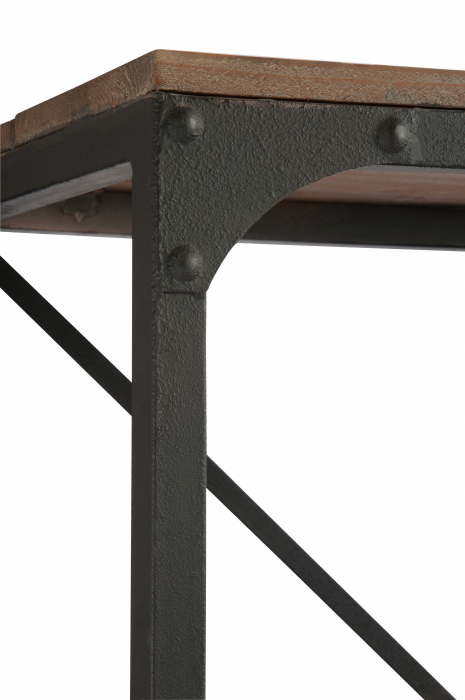 Raft, Lemn, Alb, 180x45.5x190 cm [6]