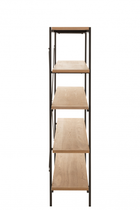 Raft, Lemn, Natural, 140x38x166 cm [3]