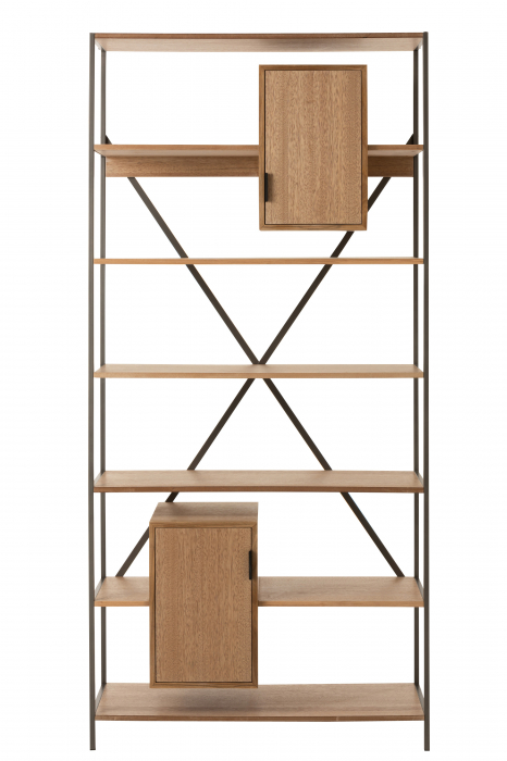 Raft, Lemn, Natural, 95x38.5x200.5 cm [2]