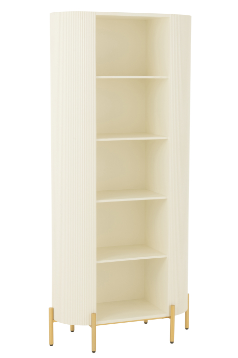 Raft mdf/metal, alb/auriu [2]