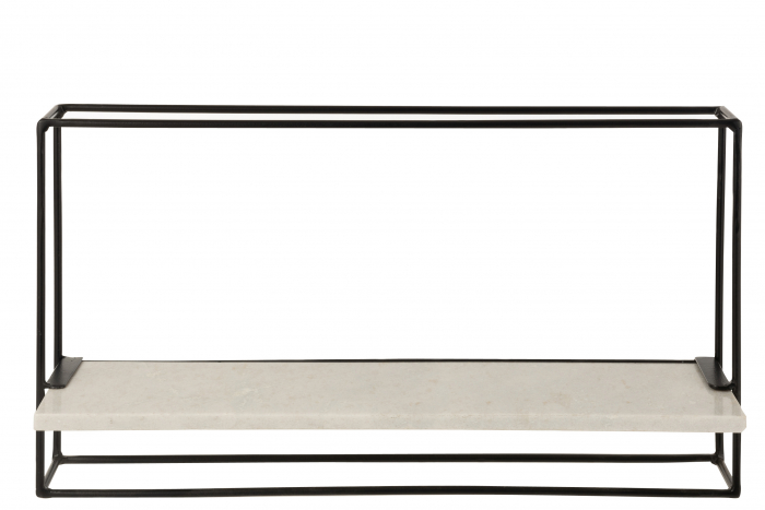 Raft, Metal, Alb, 15.5x65x35 cm [2]