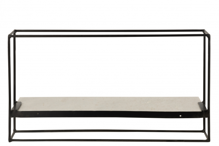 Raft, Metal, Alb, 15.5x65x35 cm [4]