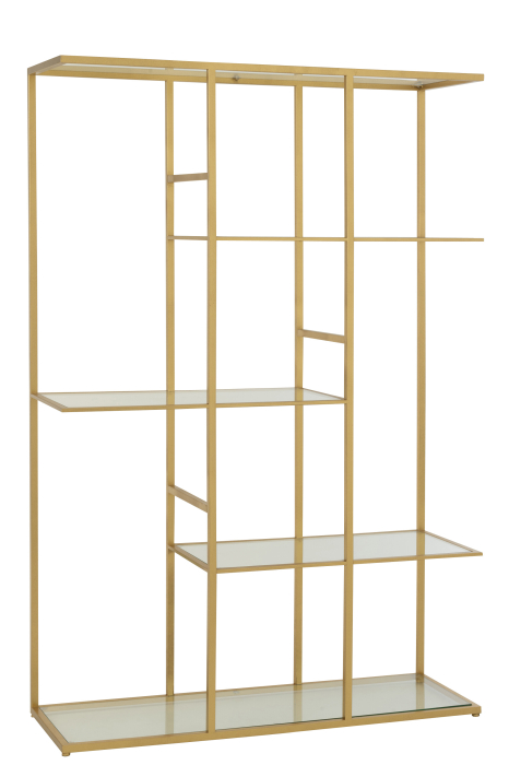 Raft metal/sticla auriu [1]