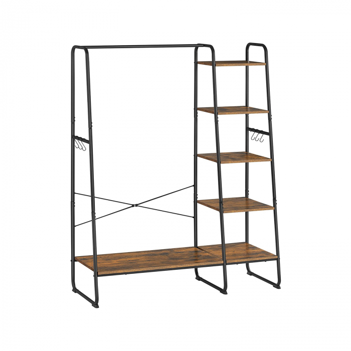 Rafturi pentru haine, 120A 45A 160cm, SONGMICS