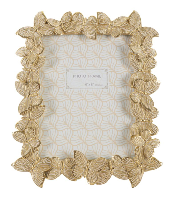 Rama, fluture aurie 22,3x2,3x27,8 cm (dimensiune interna 15x20 cm)  [2]