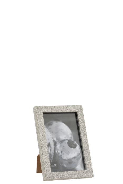 Rama foto (10x15 cm), Lemn, Argintiu, 12x1.5x17 cm [1]