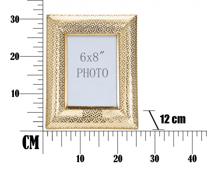 Rama foto GLAM HOLES CM 25X12X31 (dimensiune foto CM 15X20) , Mauro Ferretti [6]