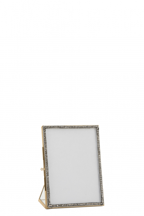 Rama foto Jewel, Metal, Auriu, 16x8x19.5 cm [3]