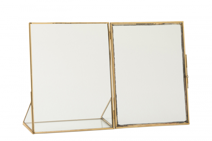 Rama foto Jewel, Metal, Auriu, 20x8x25.5 cm [2]